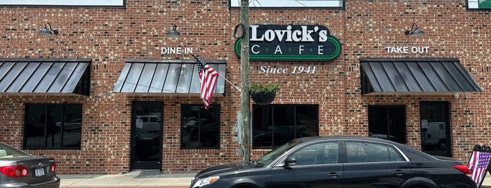 Lovick's Cafe is one of NC Diners, Drive-ins & Dives.