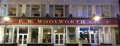 F. W. Woolworth is one of Tempat yang Disukai Brandon.