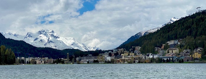St. Moritzersee / Lake St. Moritz is one of St. Moritz in the Summer.