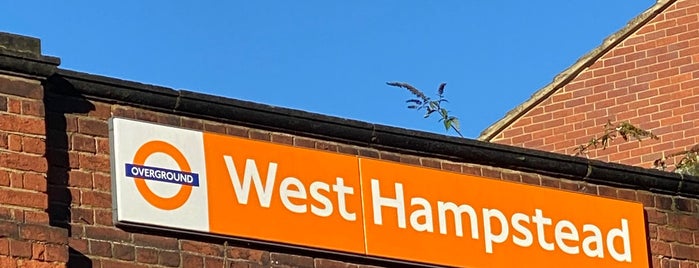 West Hampstead Railway Station (WHD) is one of Stations - NR London used.