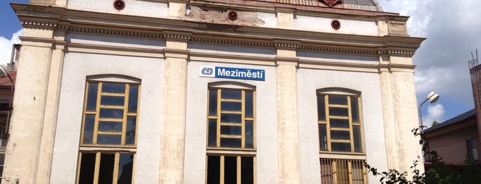 Železniční stanice Meziměstí is one of Železniční stanice ČR: M (7/14).