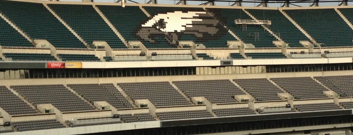Lincoln Financial Field is one of Stadiums visited.