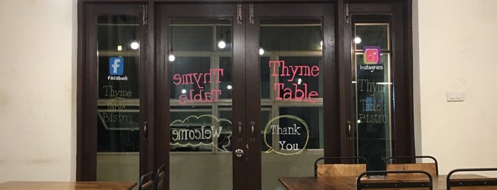 Thyme Table is one of ไชเมี่ยง เชียงใหม่.