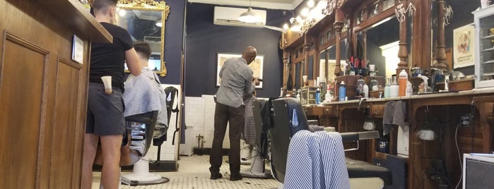 Neighborhood Cut and Shave Barber Shop is one of NYC.