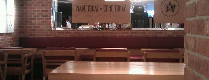 Pret A Manger is one of Beme lunch spots.