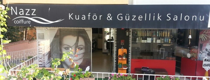 Nazz Kuaför is one of สถานที่ที่ Yasemin ถูกใจ.