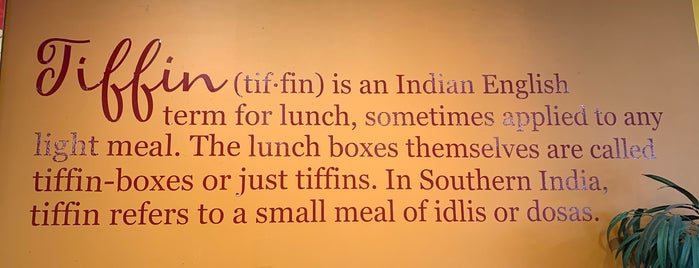 Tiffins India Cafe is one of Colorado.