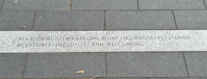 FDR Hope Memorial is one of NYC Outdoors.