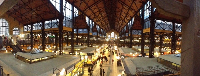 Halles centrales is one of Budapest.