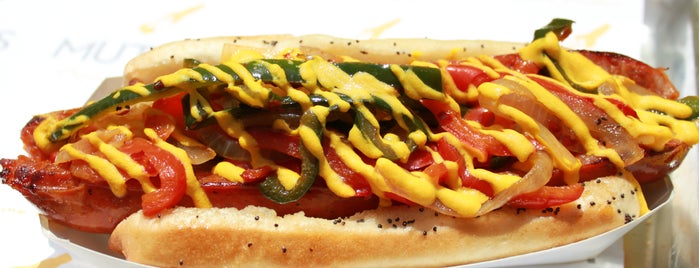 Mutts Canine Cantina is one of The 15 Best Places for Hot Dogs in Dallas.