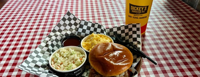 Dickey's BBQ is one of Fav Foodie Spots.