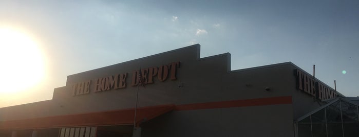 The Home Depot is one of Places to go.