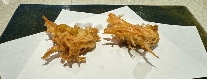 Tempura Nakagawa is one of 天ぷら.