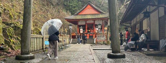 奥社 is one of 長い石段や山の上にある寺社.