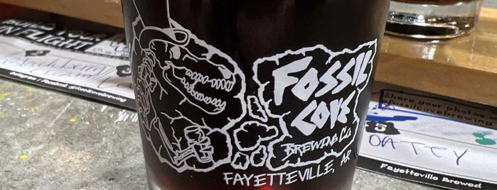Fossil Cove Brewery is one of Fayetteville 2020.