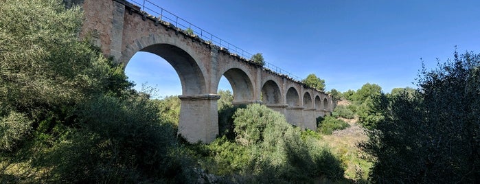 Puente De Las Siete Bocas (Antiguas Vías Del Tren) is one of Mallorca.