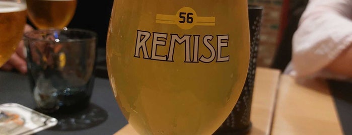 Remise 56 is one of Bier- kroeg/winkel Brouwerij.