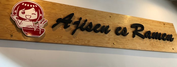 Ajisen es ramen is one of restaurantes.