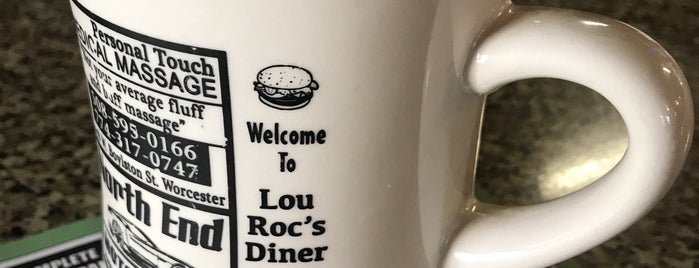 Lou Roc's Diner is one of Best of Worcester 2014.