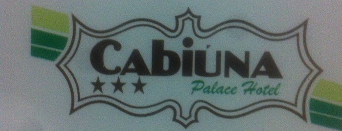 Cabiúna Palace Hotel is one of Hoteis - Goiania.