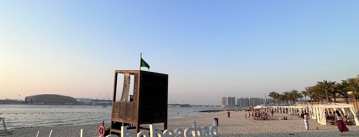 Beach @ Al Muneera is one of Abu Dhabi.