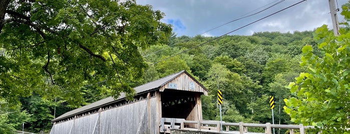 Beaverkill Covered Bridge is one of Catskill Favorites.