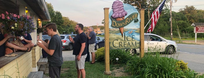 Down River Ice Cream is one of Dinner.