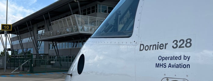 Rostock-Laage Havalimanı (RLG) is one of Lufthansa.