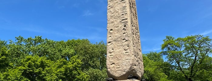 The Obelisk (Cleopatra's Needle) is one of Central Park.