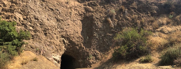 Bronson Caves is one of ♫ I'm going back to Cali, Cali, Cali....