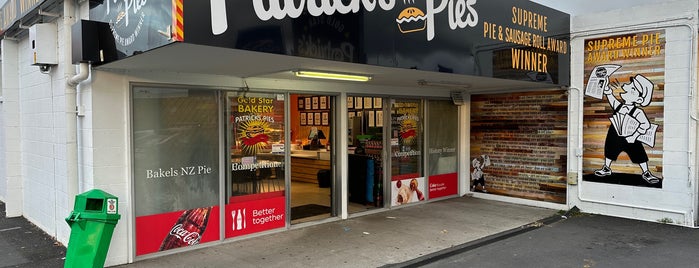 Goldstar - Patrick's Pies is one of North island.