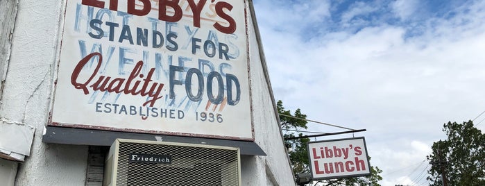 Libby's Lunch is one of PLACES 2 DO.