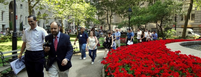 Bowling Green is one of Alexander Hamilton Hotspots.