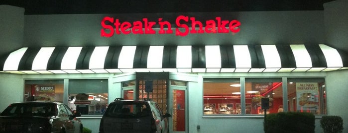 Steak 'n Shake is one of Orte, die Chad gefallen.