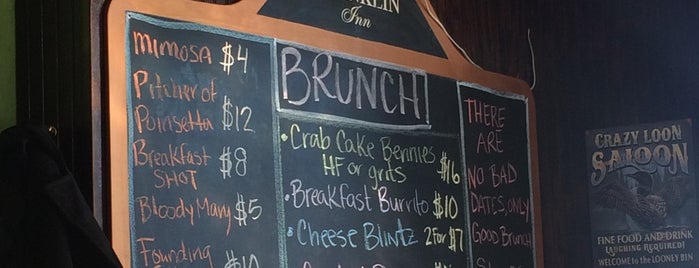The Franklin Inn is one of RVA Brunch Spots.