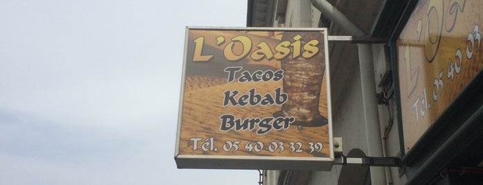 L'Oasis Kebab is one of cnelson'un Beğendiği Mekanlar.