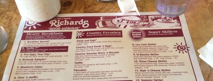 Richards Restaurants is one of Wells County.