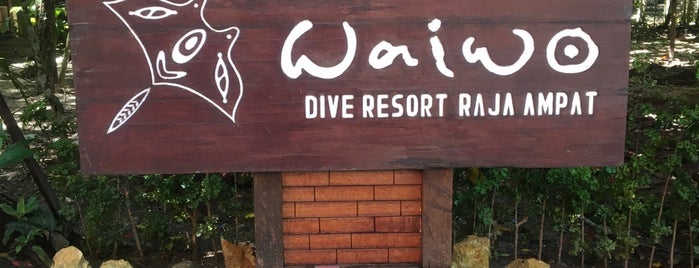 Waiwo Dive Resort is one of Cottage.