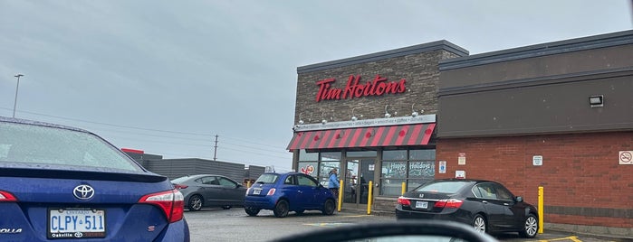 Tim Hortons is one of fave restaurants.