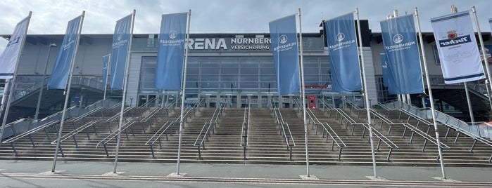 Arena Nürnberger Versicherung is one of Lugares favoritos de Michael.