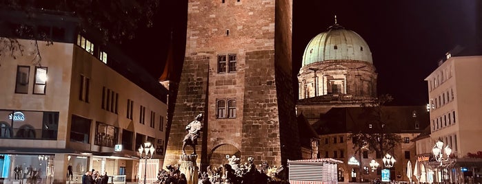 Weißer Turm is one of Nuremberg.
