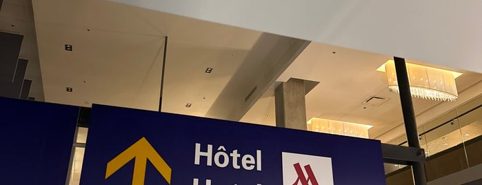 Montreal Airport Marriott In-Terminal Hotel is one of Michael'in Beğendiği Mekanlar.