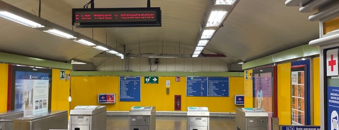 Metro Rubén Darío is one of Madrid.