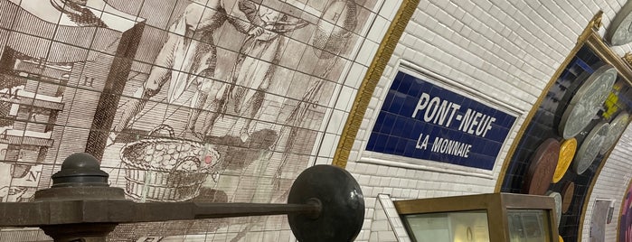 Métro Pont Neuf [7] is one of Paris 2014, Places.