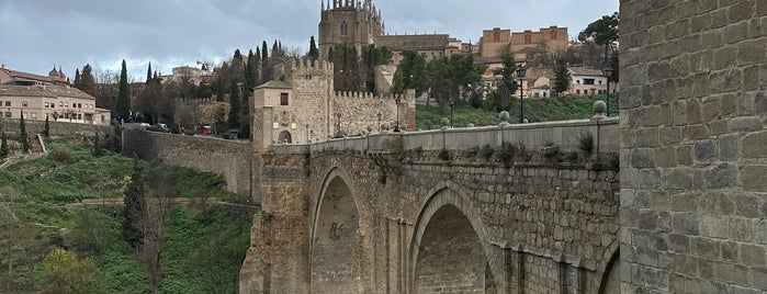 Puente de San Martín is one of Toledo, Spain.