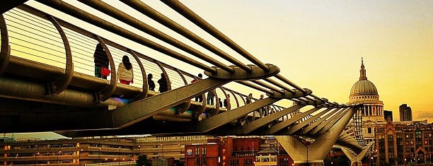 Millennium Bridge is one of London Trip 2013.