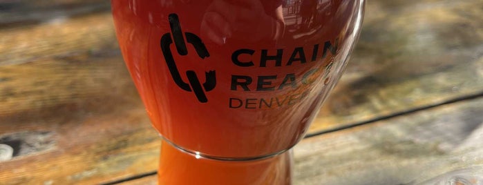 Chain Reaction Brewery is one of 2019 Denver Pub Passport.