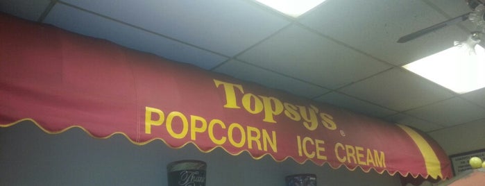 Topsy's Popcorn - Main is one of Ice Cream.