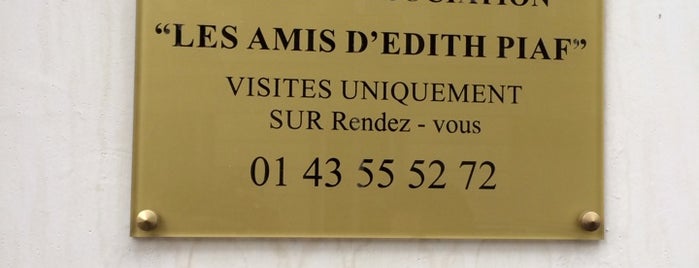 Musée Édith-Piaf is one of Hamad : понравившиеся места.