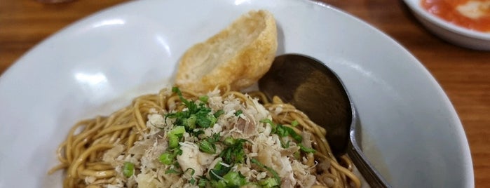 Mie E'ncek is one of Best Bakmie & Baso in Bandung.